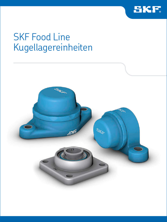 SKF-Food-Line Kugellagereinheiten Katalog