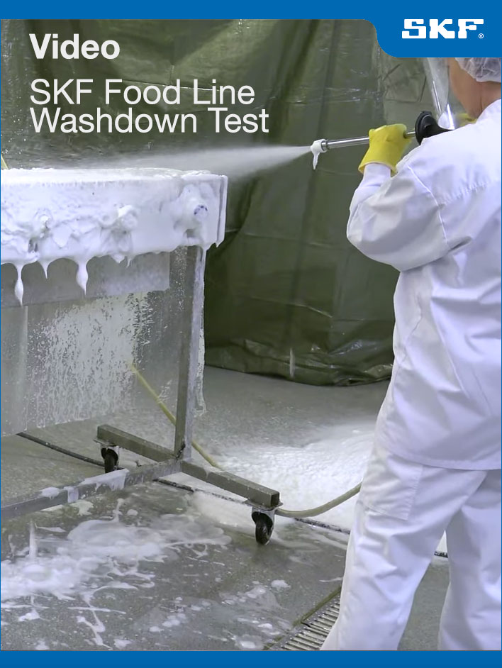 SKF-Food-Line Washdown Test Video